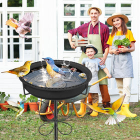 YOADEHOA birdfeeder-grain-feeding option attracts songbirds and expands backyard activity.