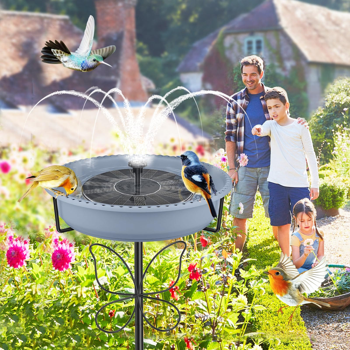 YOADEHOA openwork rim enhances outdoor aesthetics