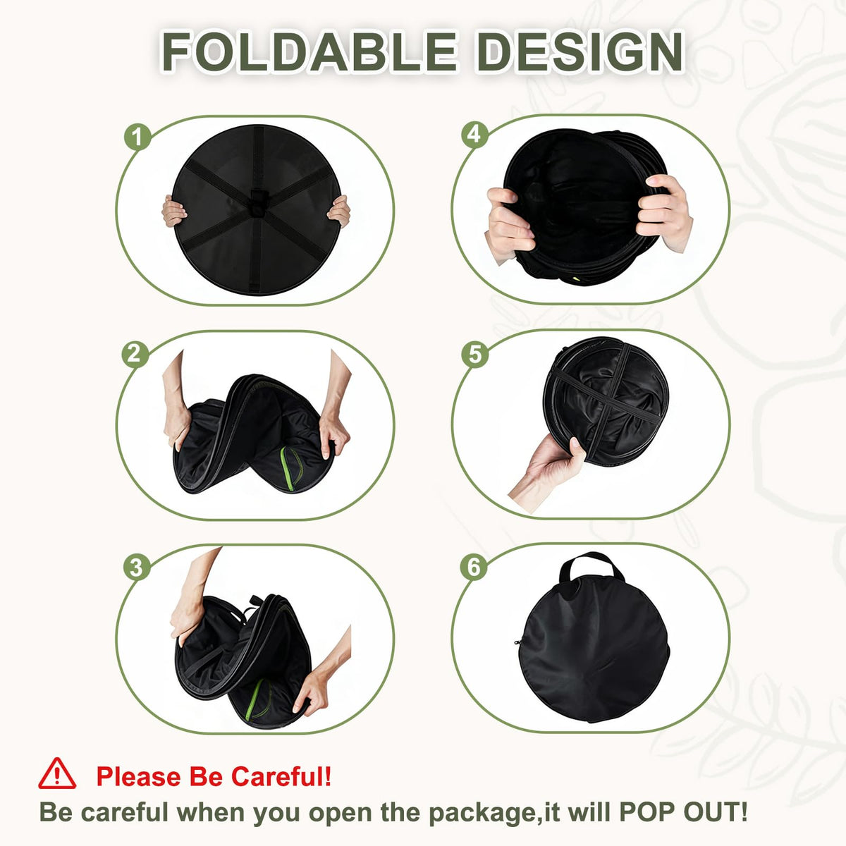 YOBAZAN 6-layer mesh dries basil and herbs evenly on each level