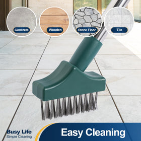 Yocada deck crack cleaning tool reaching narrow deck joints