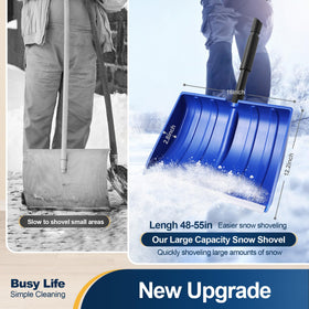 Yocada aluminum wear strips reduce friction during snow removal