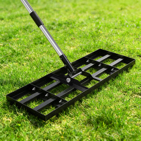Yociqeul lawn leveling rake base-plate 30in, covers large areas with even results