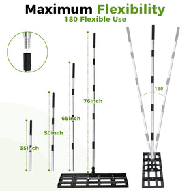 Yociqeul wide 30x10-inch base covers more ground