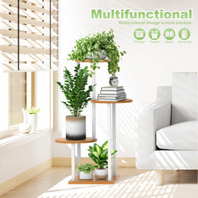 YOCOMEY balcony and living room plant shelf enhances greenery indoors and out