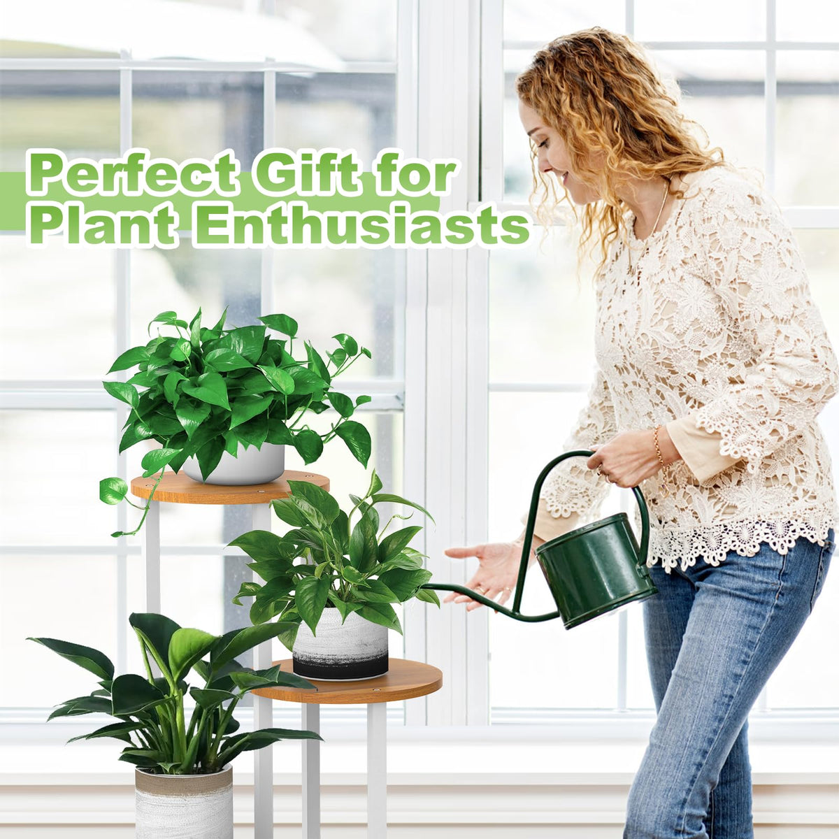 YOCOMEY easy-assembly planter display for quick setup