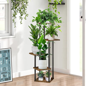 YOCOMEY versatile display for plants, books, photos, or trophies in any room.