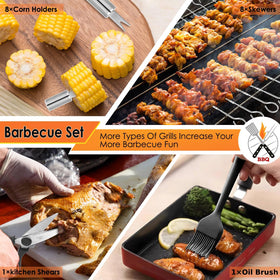 Yoehka meat injector and shakers add flavorful, even-seasoned results to dishes.