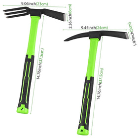 YoFeW two-piece set for diverse weeding and cultivating needs