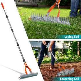 Yofidra easy-assembly detachable handle for compact storage after use.