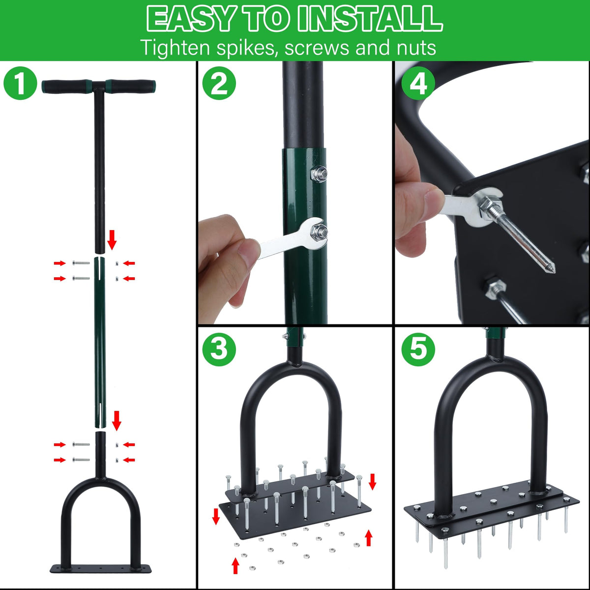 YOFIT 3-in-1 ergonomic T-handle reduces strain.