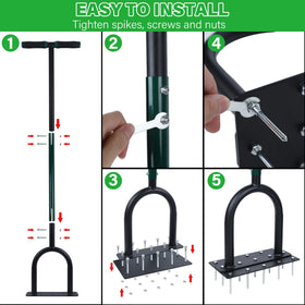 YOFIT 3-in-1 ergonomic T-handle reduces strain.