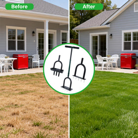 YOFIT 3-in-1 stand-up design for easier yard use.
