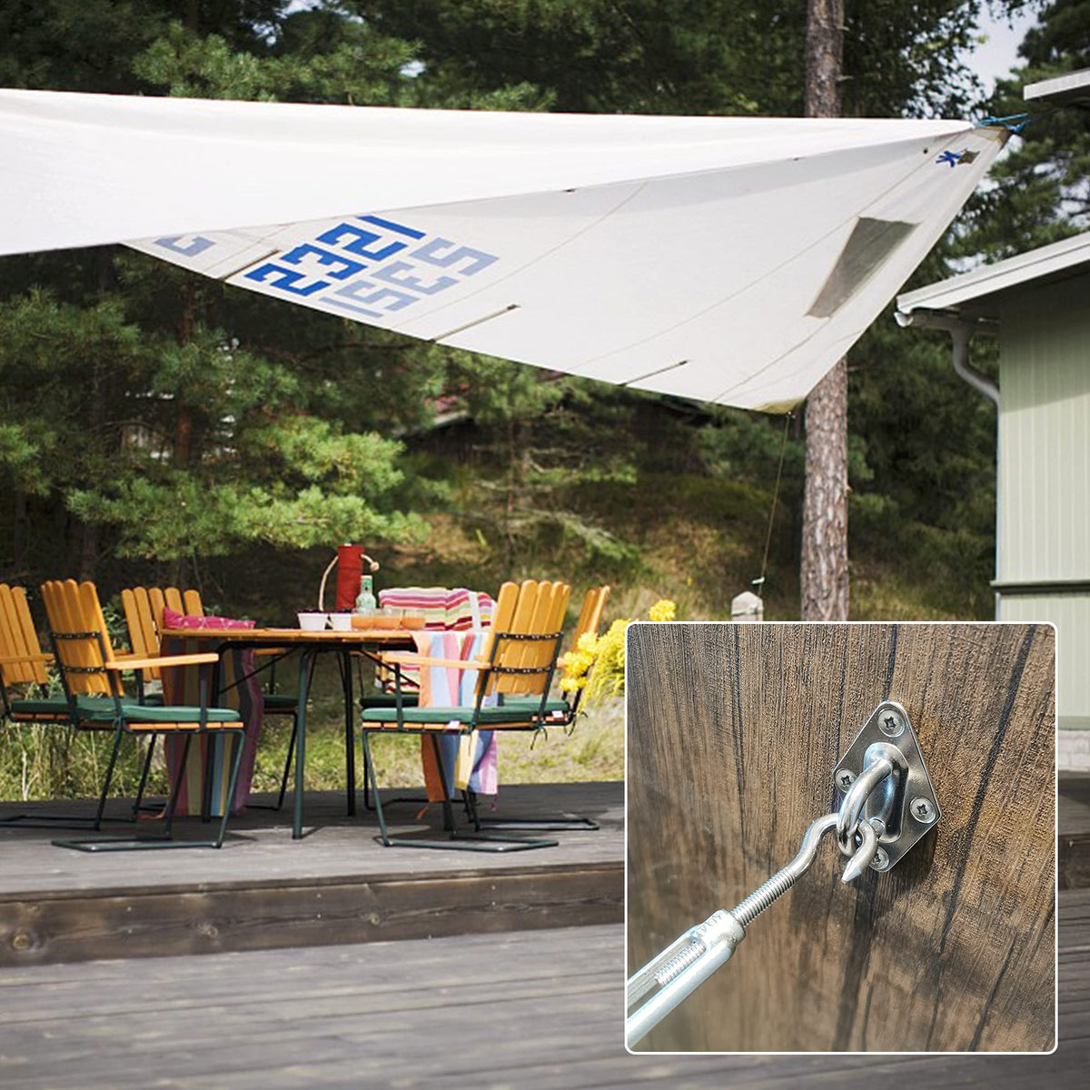 YOFIT all-in-one shade hardware kit simplifies installation with durable components.