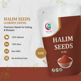 Yogi’s Gift halim seeds easy soak for quick prep