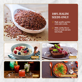 Yogi’s Gift halim seeds oatmeal recipe