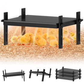 Yoheadi large brooder plate with 15 by 12.6 inch heating area for up to 20 chicks
