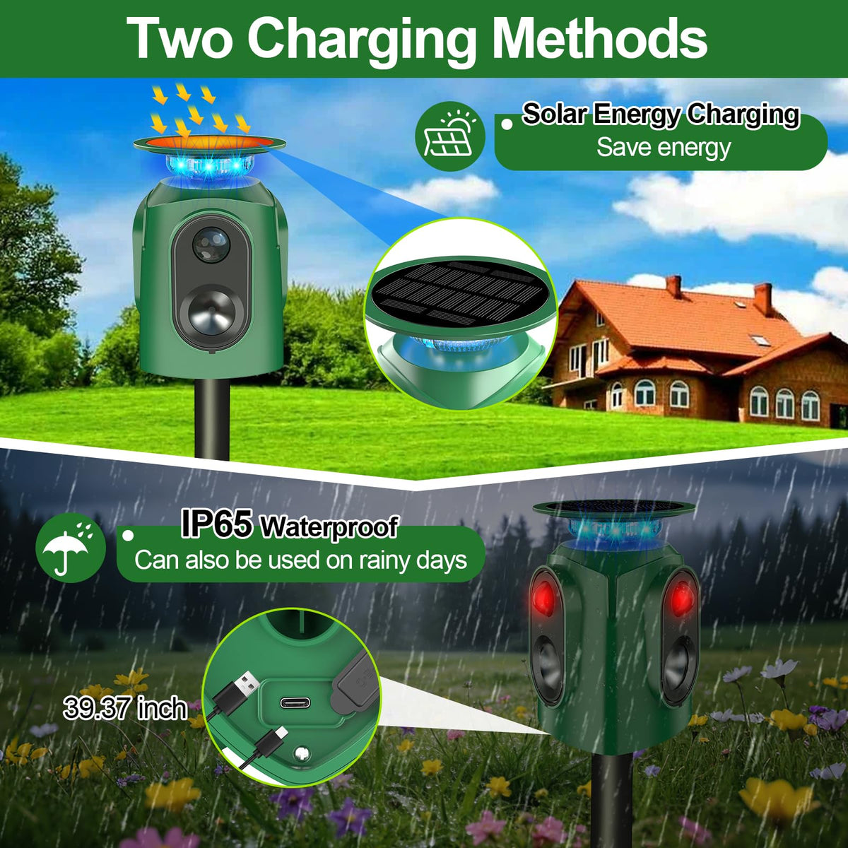 YOHHOS tool-free ground installation for quick setup
