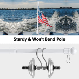 YOHSUGO flag kit includes a 12-month warranty for confidence.