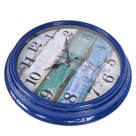 Yoiolclc durable outdoor clock for year-round garden use.