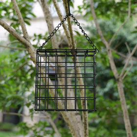 Yojanner hanging garden feeder blends with outdoor decor.