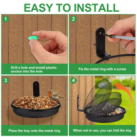 Yojanner removable mesh tray and water bowl simplify cleaning and refilling.