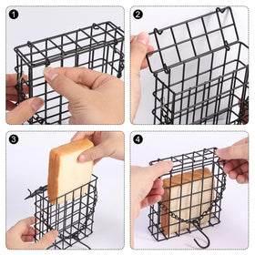 Yojanner top-loading design for easy suet cake insertion.