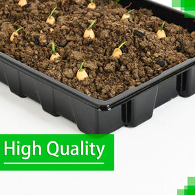 YoleShy seed tray 14.5 by 9 inches fits compact setups and windowsills.