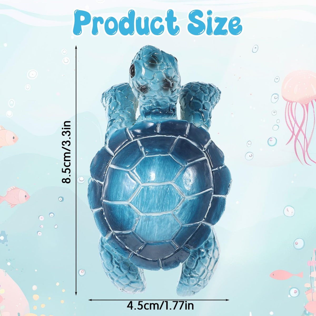 Yolev turtle hugging pot adds charming focal point to gardens.