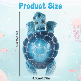 Yolev turtle hugging pot adds charming focal point to gardens.