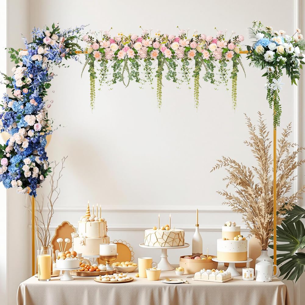 Yonderfume Over Table Rod Stand extendable arch for versatile backdrops.