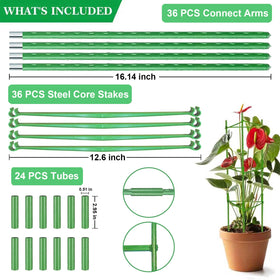 Yongblus climbing plants trellis supports vertical growth in small spaces