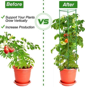 Yongblus versatile garden stakes for tomatoes, peppers, cucumbers, and beans