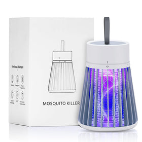 YOOYHHOME rechargeable mosquito zapper showing 600V grid for fast pest control