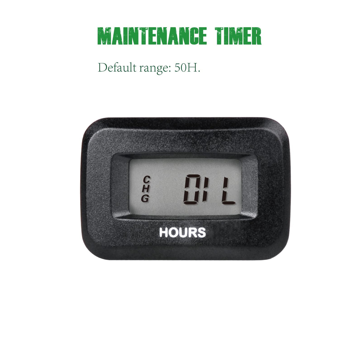Yooreal 5-60V DC display supports a wide range of equipment for flexible use.