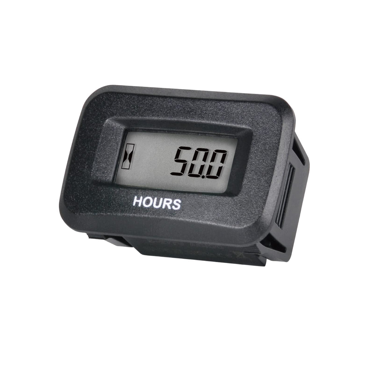 Yooreal digital hour meter gauge panel mount for precise maintenance tracking in outdoor machines.
