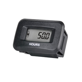 Yooreal digital hour meter gauge panel mount for precise maintenance tracking in outdoor machines.