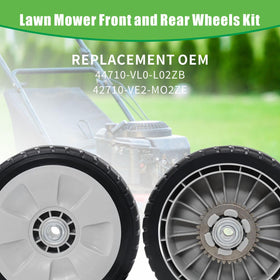 Yooumine HRR216 kit includes front and rear wheels for easy replacement