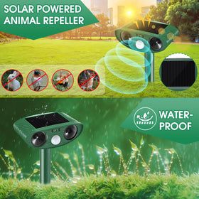 YOOYHHOME easy mounting on wall, fence, or ground stake