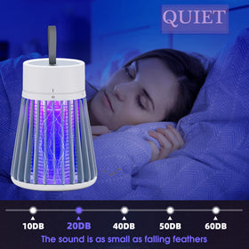 YOOYHHOME Mosquito Zapper USB charging image highlights quick charge and long runtime.