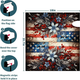 YOPINCO 21x18 inch cover fits most standard US mailboxes