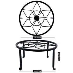 yosager heavy-duty stands support up to 35 pounds for larger pots.