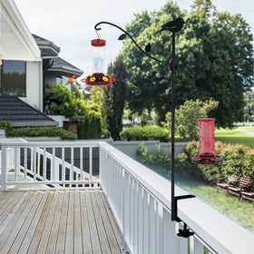 Yosager outdoor bird-watching setup on the porch invites wildlife viewing.
