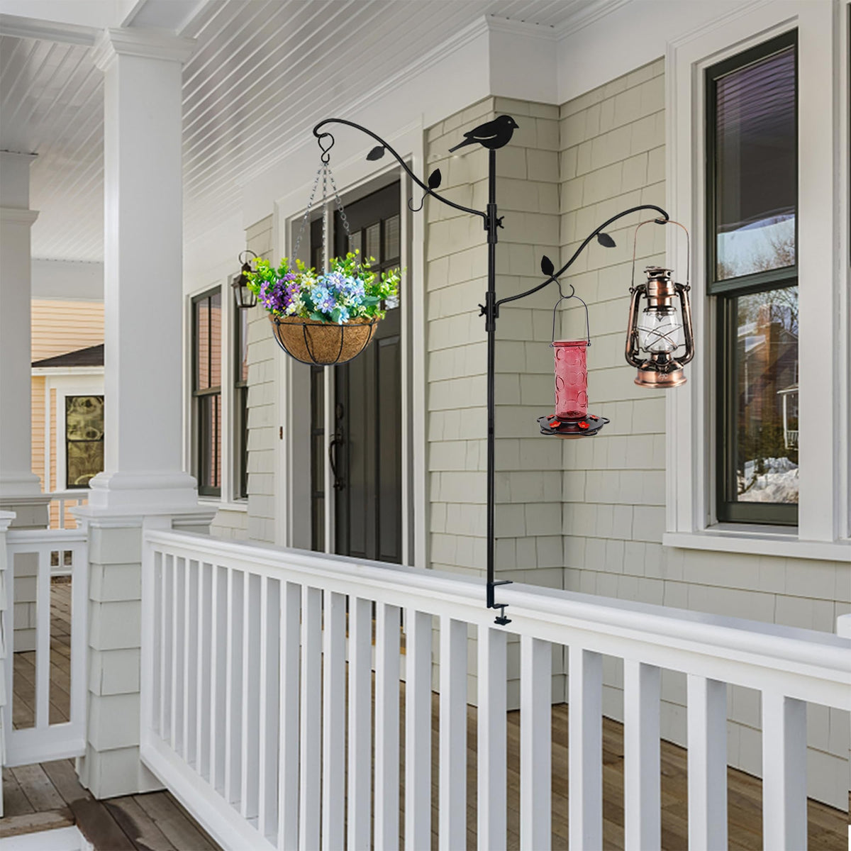 Yosager two adjustable branches setup provides versatile perching for birds.