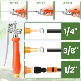 YOSN 360-degree adjustable nozzle for precise spray direction