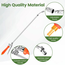 YOSN heavy duty rubber grip provides slip resistance