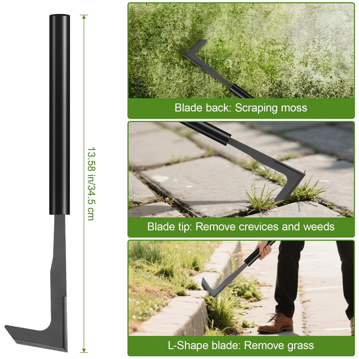 YOSN rust-proof construction resists corrosion for long-lasting use