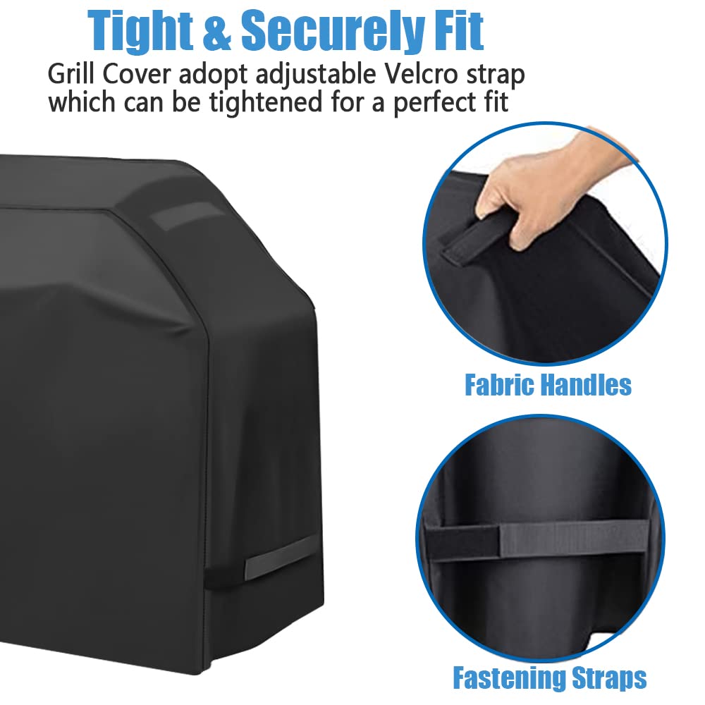 YOTOM adjustable cord buckles secure the cover against wind