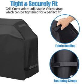 YOTOM adjustable cord buckles secure the cover against wind