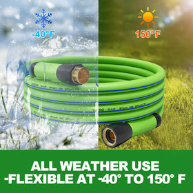 YOTOO hose demonstrates kink resistance for uninterrupted watering.