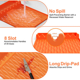 YOUCHENGZHIFAN easy-clean mat is wipeable or dishwasher-safe for maintenance